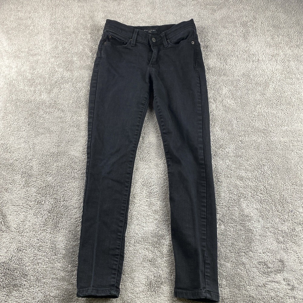 Banana Republic Skinny Jeans Womens Size 24/00 Black